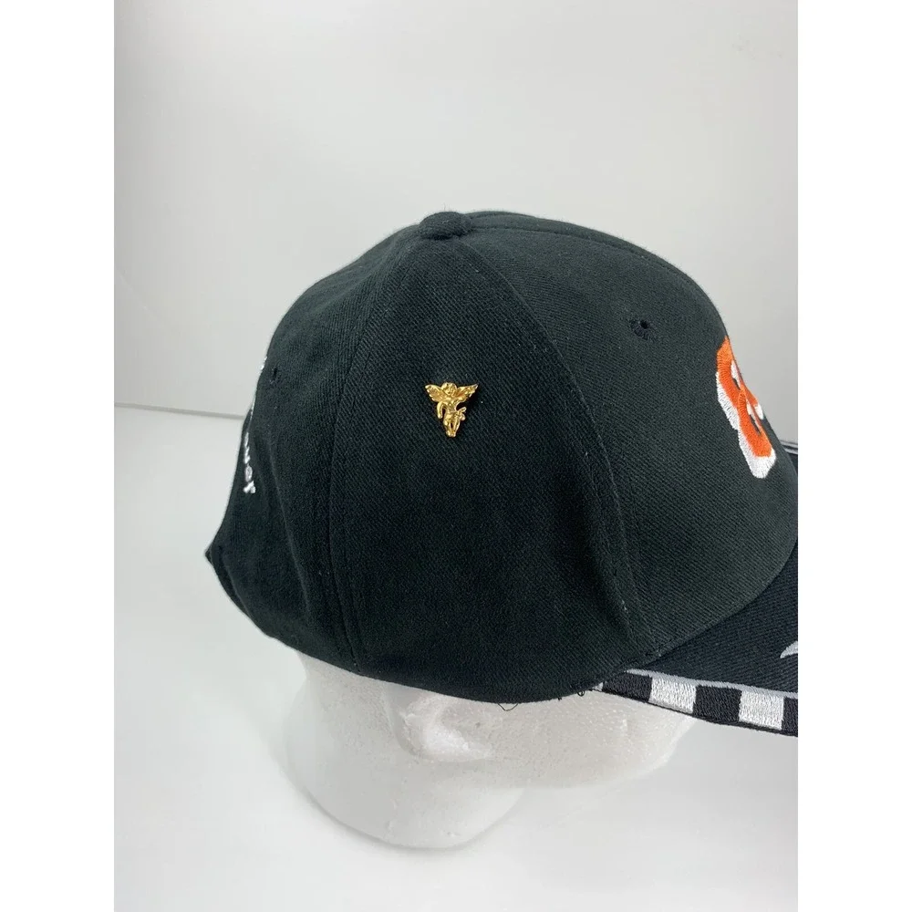Magic‎ Headwear Cap Black- White Flames- Adjustable